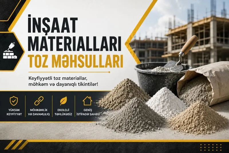 İnşaat materialları